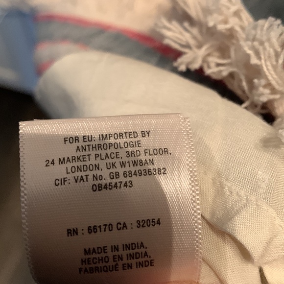 Anthropologie Holding Horses fringed sheath‎ dress. NWOT . Retail 155 - Picture 7 of 8